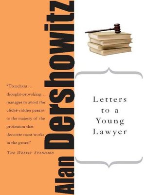 cover image of Letters to a Young Lawyer